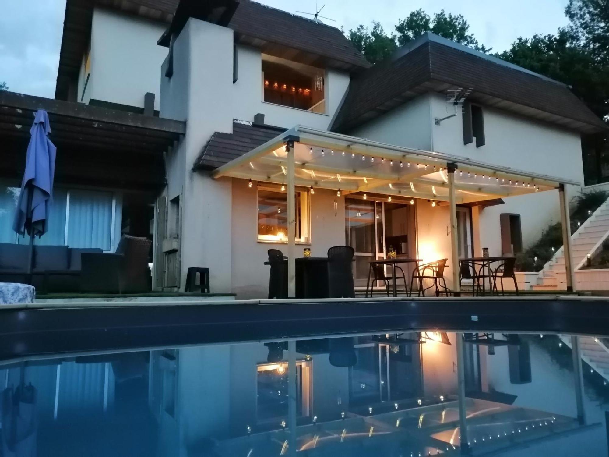 Lapausedegout Piscine Chambres Climatisees Jacuzzi Terrasse Lachapelle-Auzac Exteriér fotografie